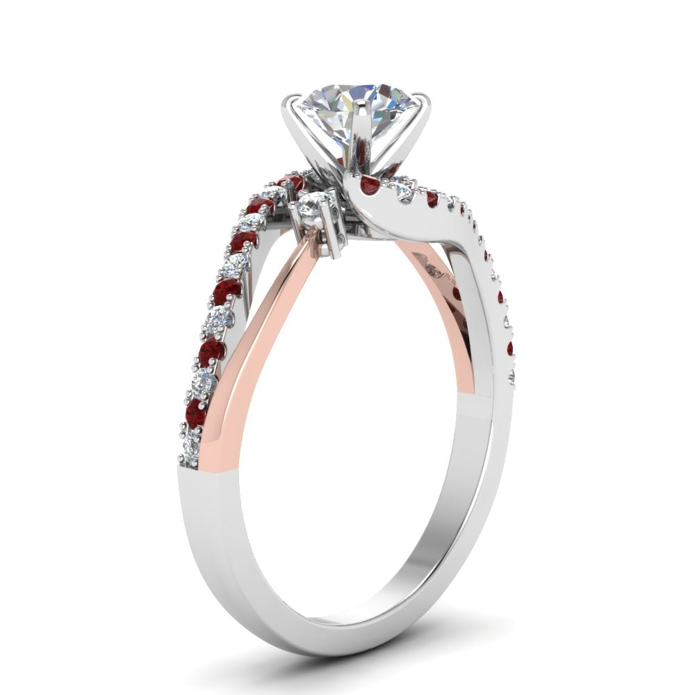 round-cut-2-tone-3-stone-diamond-swirl-engagement-ring-with-ruby-in-FDO50895RORGRUDR-NL-WG