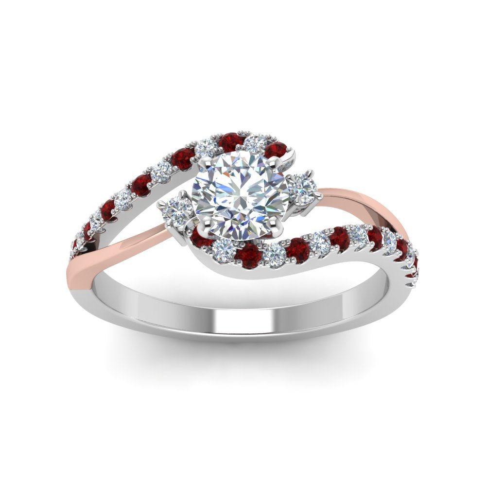 round-cut-2-tone-3-stone-diamond-swirl-engagement-ring-with-ruby-in-FDO50895RORGRUDR-NL-WG