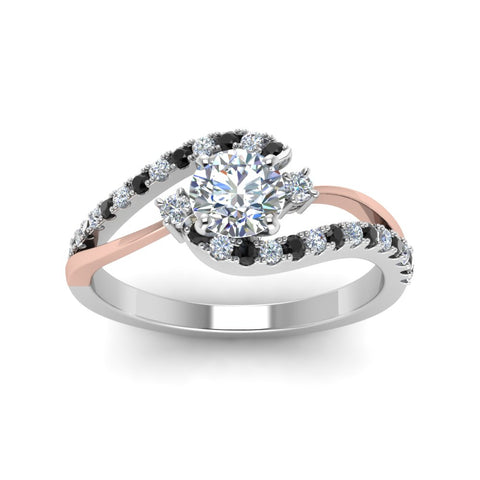 round-cut-2-tone-3-stone-swirl-engagement-ring-with-black-diamond-in-950-Platinum-FDO50895RORGBLACKANGLE5-NL-WG?v=1774335328
