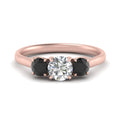 Thumbnail 101 - round-cut-3-stone-trellis-black-diamond-engagement-ring-in-rose-gold-FD-10768ROR-1.50CTGBLACK-NL-RG