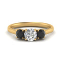 Thumbnail 97 - round-cut-3-stone-trellis-black-diamond-engagement-ring-in-yellow-gold-FD-10768ROR-1.50CTGBLACK-NL-YG