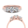 Thumbnail 20 - round-cut-3-stone-trellis-diamond-engagement-ring-in-rose-gold-FD-10768ROR-1.50CTANGLE3-NL-RG