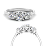Load image into Gallery viewer, round-cut-3-stone-trellis-diamond-engagement-ring-in-white-gold-FD-10768ROR-1.50CTANGLE3-NL-WG
