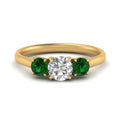 Thumbnail 66 - round-cut-3-stone-trellis-emerald-engagement-ring-in-yellow-gold-FD-10768ROR-1.50CTGEMGR-NL-YG