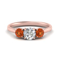 Thumbnail 56 - round-cut-3-stone-trellis-orange-sapphire-engagement-ring-in-rose-gold-FD-10768ROR-1.50CTGSAOR-NL-RG