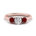 Load image into Gallery viewer, round-cut-3-stone-trellis-ruby-engagement-ring-in-rose-gold-FD-10768ROR-1.50CTGRUDR-NL-RG
