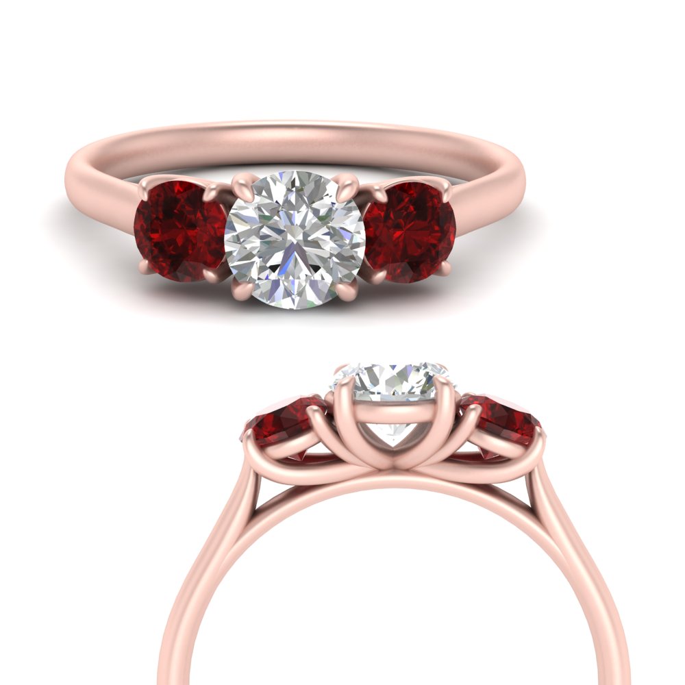 round-cut-3-stone-trellis-ruby-engagement-ring-in-rose-gold-FD-10768ROR-1.50CTGRUDRANGLE3-NL-RG