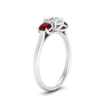 Load image into Gallery viewer, round-cut-3-stone-trellis-ruby-engagement-ring-in-white-gold-FD-10768ROR-1.50CTGRUDRANGLE2-NL-WG
