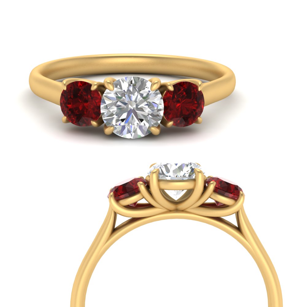 round-cut-3-stone-trellis-ruby-engagement-ring-in-yellow-gold-FD-10768ROR-1.50CTGRUDRANGLE3-NL-YG