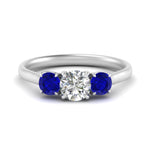 Load image into Gallery viewer, round-cut-3-stone-trellis-sapphire-engagement-ring-in-white-gold-FD-10768ROR-1.50CTGSABL-NL-WG
