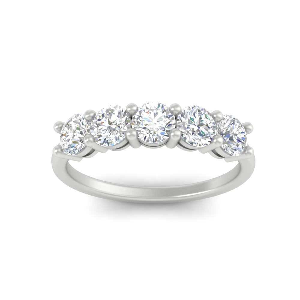 round-cut-5-stone-diamond-wedding-ring-2-carat-in-white-gold-FDENS141ROBANGLE5-2.00CT-NL-WG