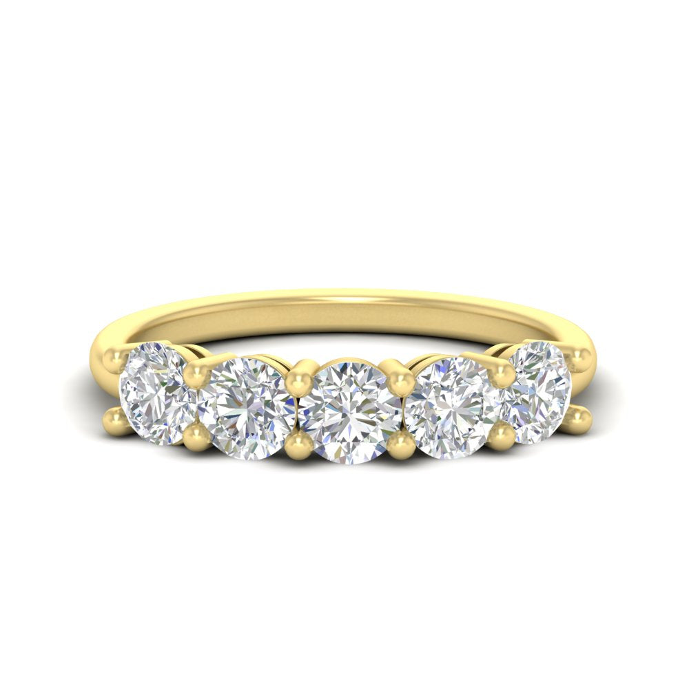 round-cut-5-stone-diamond-wedding-ring-2-carat-in-yellow-gold-FDENS141ROB-2.00CT-NL-YG