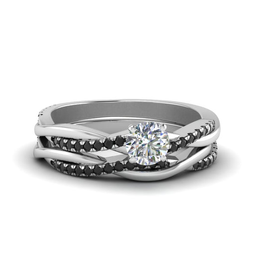 round-cut-Infinity-twist-matching-bridal-set-with-black-diamond-in-14K-white-gold-FD8253ROGBLACK-NL-WG