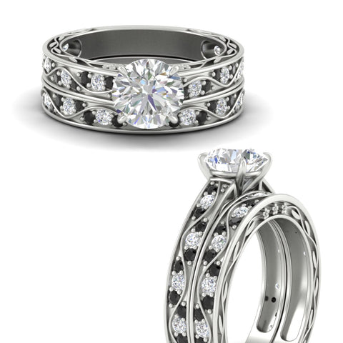 round-cut-antique-filigree-black-diamond-bridal-ring-set-in-white-gold-fdens3543rogblackangle3-nl-wg.jpg