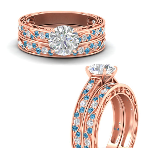 round-cut-antique-filigree-blue-topaz-bridal-ring-set-in-rose-gold-fdens3543rogicbltoangle3-nl-rg.jpg