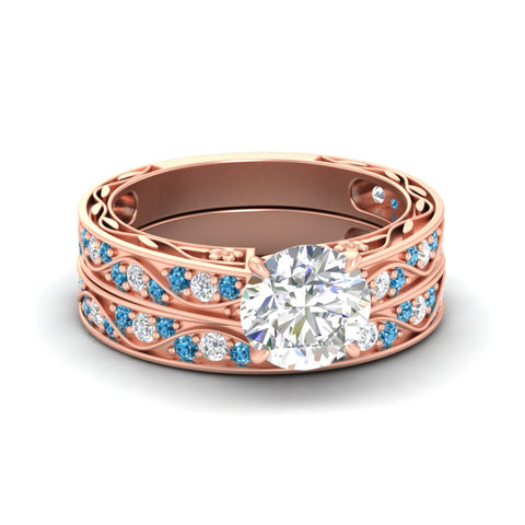 round-cut-antique-filigree-blue-topaz-bridal-ring-set-in-rose-gold-fdens3543rogicbltosleep-nl-rg.jpg