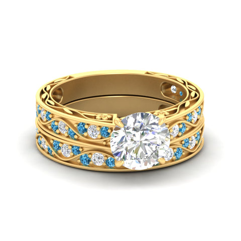 round-cut-antique-filigree-blue-topaz-bridal-ring-set-in-yellow-gold-fdens3543rogicbltosleep-nl-yg.jpg