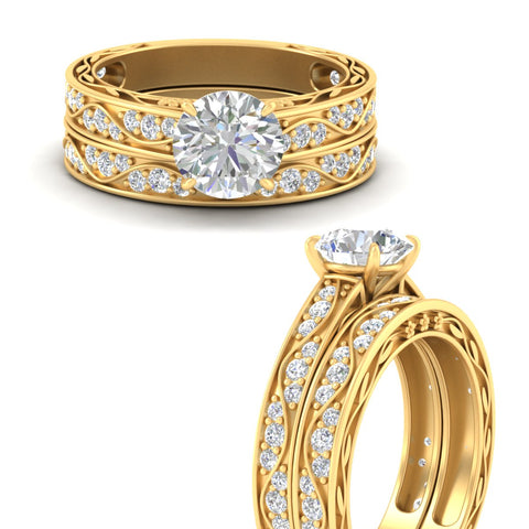 round-cut-antique-filigree-diamond-bridal-ring-set-in-yellow-gold-fdens3543roangle3-nl-yg.jpg