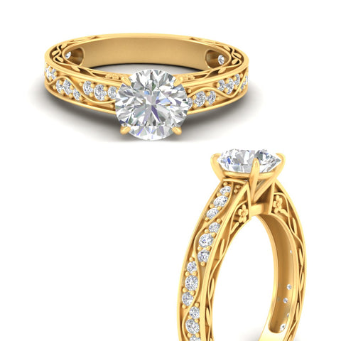 round-cut-antique-filigree-diamond-engagement-ring-in-yellow-gold-fdens3543rorangle3-nl-yg.jpg