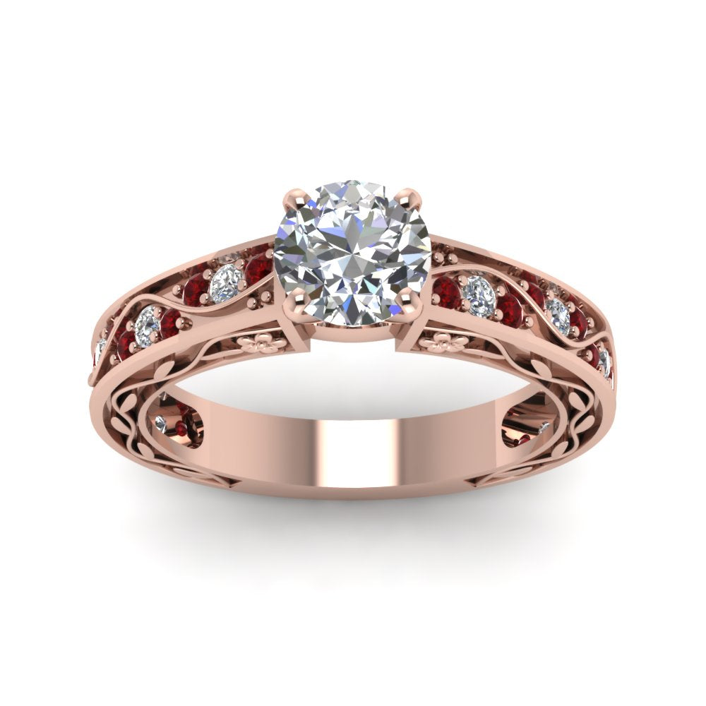 round-cut-antique-filigree-diamond-ring-with-ruby-in-18K-rose-gold-FDENS3543RORGRUDRANGLE5-NL-RG_6db357fa-218b-418d-82f8-02abdca4375a