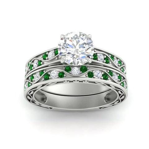 round-cut-antique-filigree-emerald-bridal-ring-set-in-white-gold-fdens3543rogemgrangle5-nl-wg.jpg