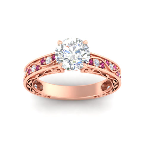 round-cut-antique-filigree-pink-sapphire-engagement-ring-in-rose-gold-fdens3543rorgsadrpiangle5-nl-rg.jpg