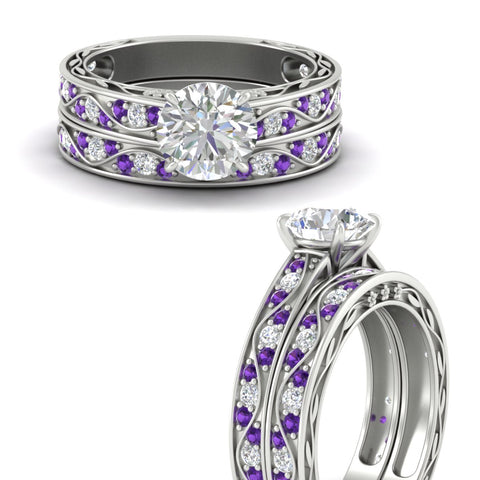 round-cut-antique-filigree-purple-topaz-bridal-ring-set-in-white-gold-fdens3543rogvitoangle3-nl-wg.jpg