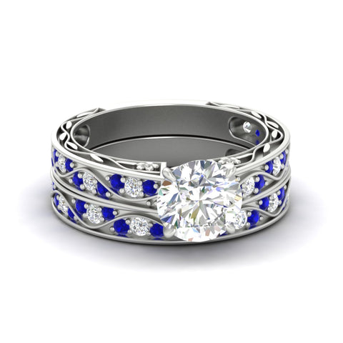 round-cut-antique-filigree-sapphire-bridal-ring-set-in-white-gold-fdens3543rogsablsleep-nl-wg.jpg