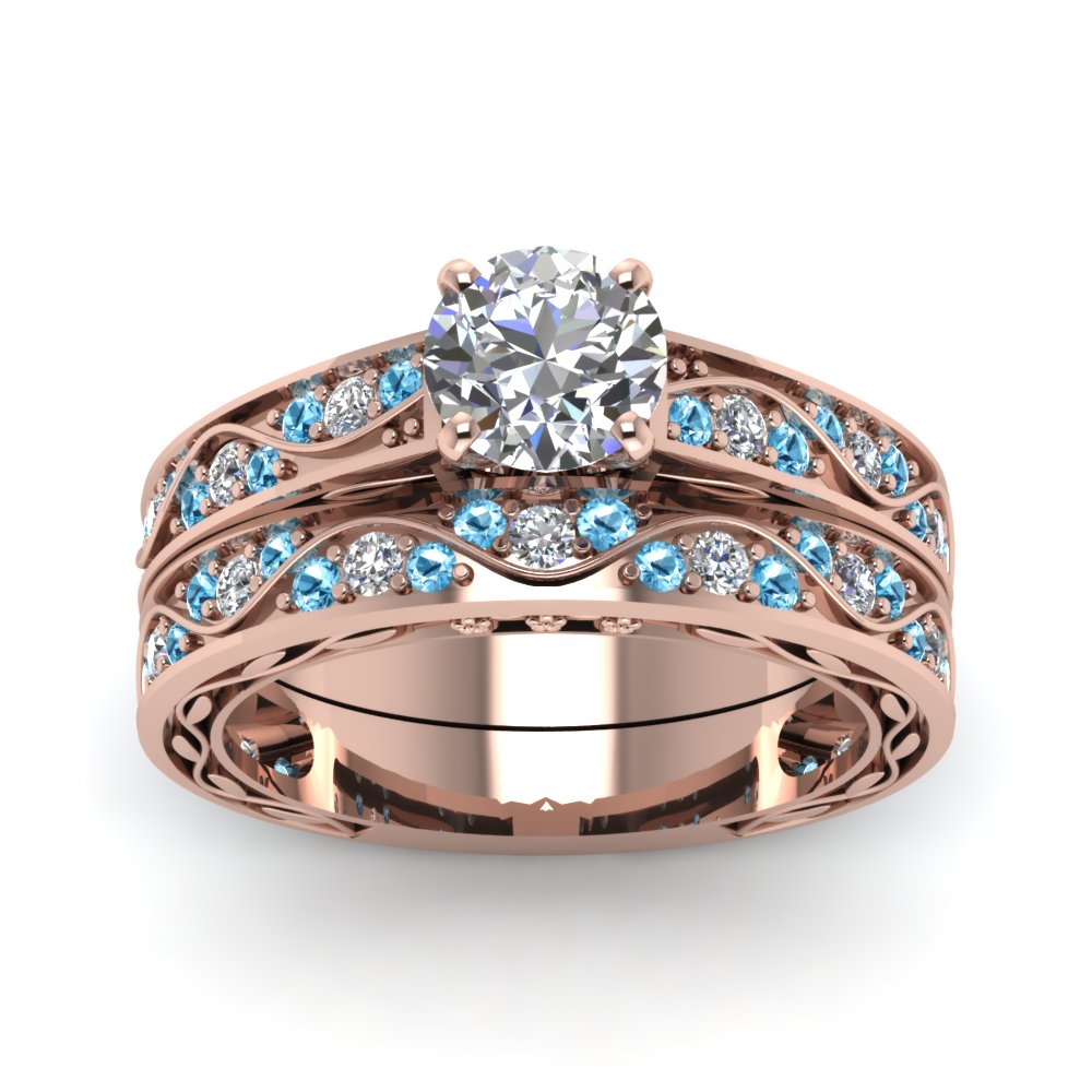 round-cut-antique-filigree-wedding-ring-set-with-ice-blue-topaz-in-rose-gold-FDENS3543ROGICBLTOANGLE5-NL-RG