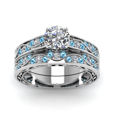 round-cut-antique-filigree-wedding-ring-set-with-ice-blue-topaz-in-white-gold-FDENS3543ROGICBLTOANGLE5-NL-WG
