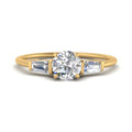 Thumbnail 15 - round-cut-bar-baguette-3-stone-diamond-engagement-ring-in-yellow-gold-FDENS100ROR-NL-YG