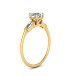 Load image into Gallery viewer, round-cut-bar-baguette-3-stone-diamond-engagement-ring-in-FDENS100ROR-NL-YG