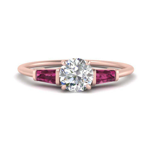 round-cut-bar-baguette-3-stone-pink-sapphire-engagement-ring-in-rose-gold-FDENS100RORGSADRPI-NL-RG