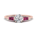 Thumbnail 33 - round-cut-bar-baguette-3-stone-pink-sapphire-engagement-ring-in-rose-gold-FDENS100RORGSADRPI-NL-RG