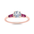 Thumbnail 34 - round-cut-bar-baguette-3-stone-pink-sapphire-engagement-ring-in-rose-gold-FDENS100RORGSADRPIANGLE5-NL-RG
