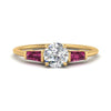 Load image into Gallery viewer, round-cut-bar-baguette-3-stone-pink-sapphire-engagement-ring-in-yellow-gold-FDENS100RORGSADRPI-NL-YG