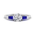 Thumbnail 6 - round-cut-bar-baguette-3-stone-sapphire-engagement-ring-in-white-gold-FDENS100RORGSABL-NL-WG