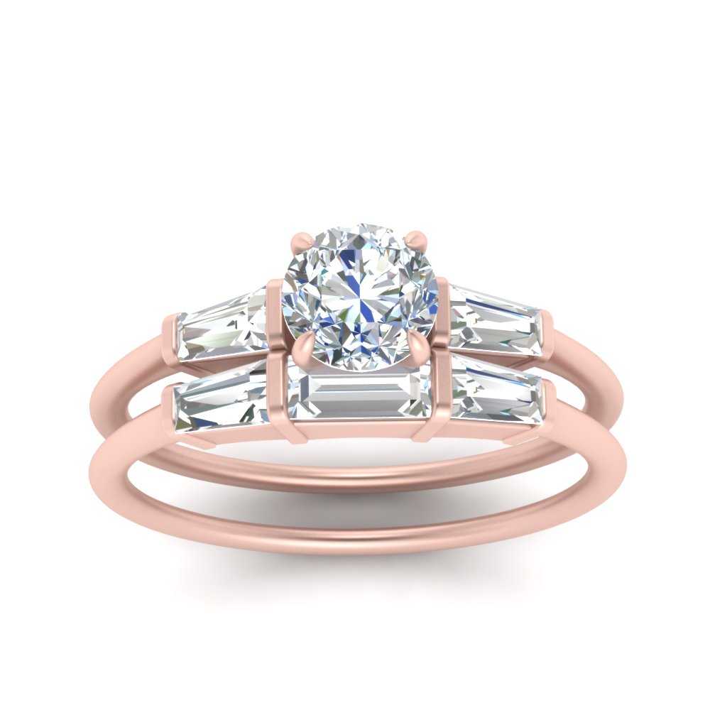 round-cut-bar-set-diamond-ring-with-matching-3-baguette-wedding-band-in-FDENS100RO-NL-RG