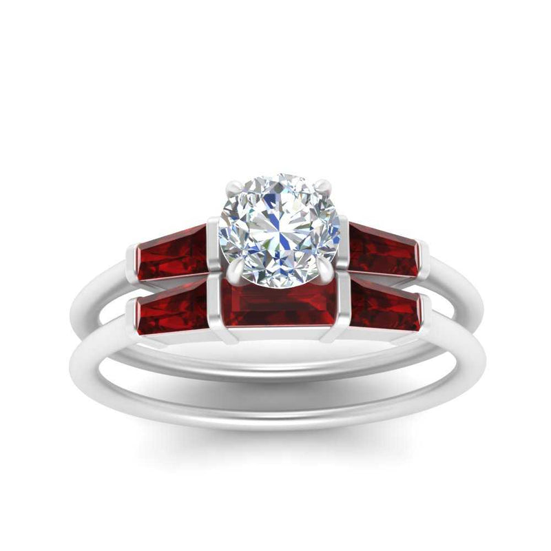 round-cut-bar-set-ruby-ring-with-matching-3-baguette-wedding-band-in-white-gold-FDENS100ROGRUDRANGLE5-NL-WG