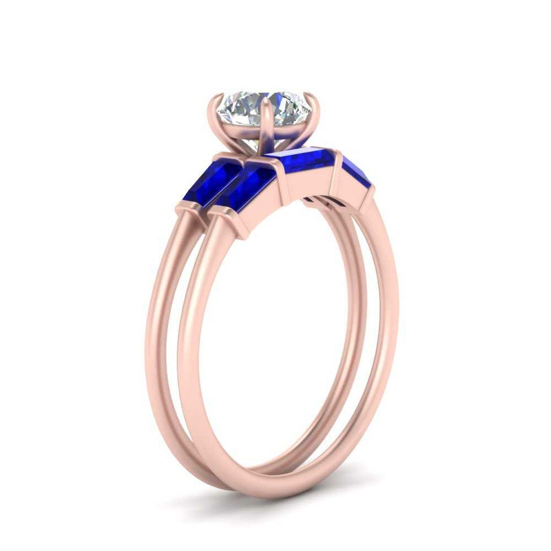 round-cut-bar-set-sapphire-ring-with-matching-3-baguette-wedding-band-in-rose-gold-FDENS100ROGSABLANGLE2-NL-RG