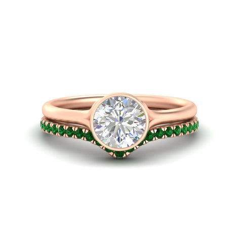 round-cut-bezel-solitaire-ring-with-emerald-band-in-rose-gold-FD11229ROGEMGR-NL-RG.jpg?v=1758702903