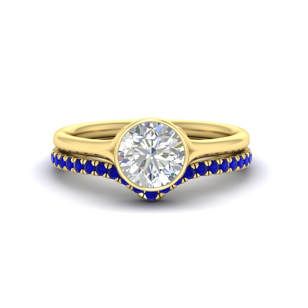 round-cut-bezel-solitaire-ring-with-sapphire-band-in-yellow-gold-FD11229ROGSABL-NL-YG.jpg?v=1758702901