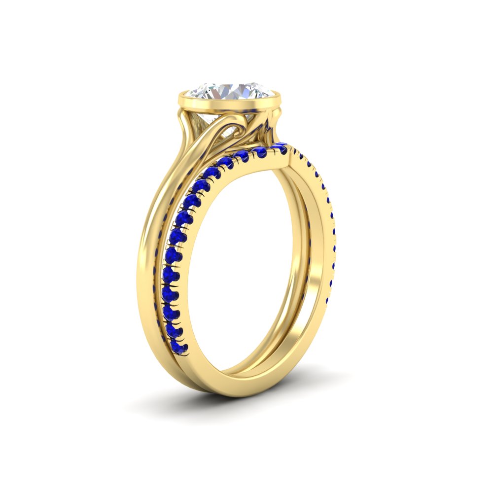 round-cut-bezel-solitaire-ring-with-sapphire-band-in-yellow-gold-FD11229ROGSABLANGLE2-NL-YG.jpg?v=1758702902