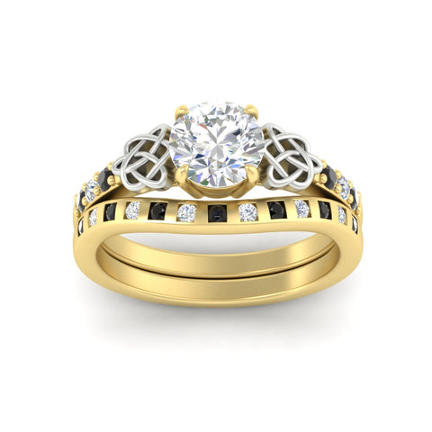 round-cut-black-diamond-celtic-two-tone-bridal-matching-set-in-yellow-gold-fdens2255rogblackangle5-nl-yg-ws4.jpg