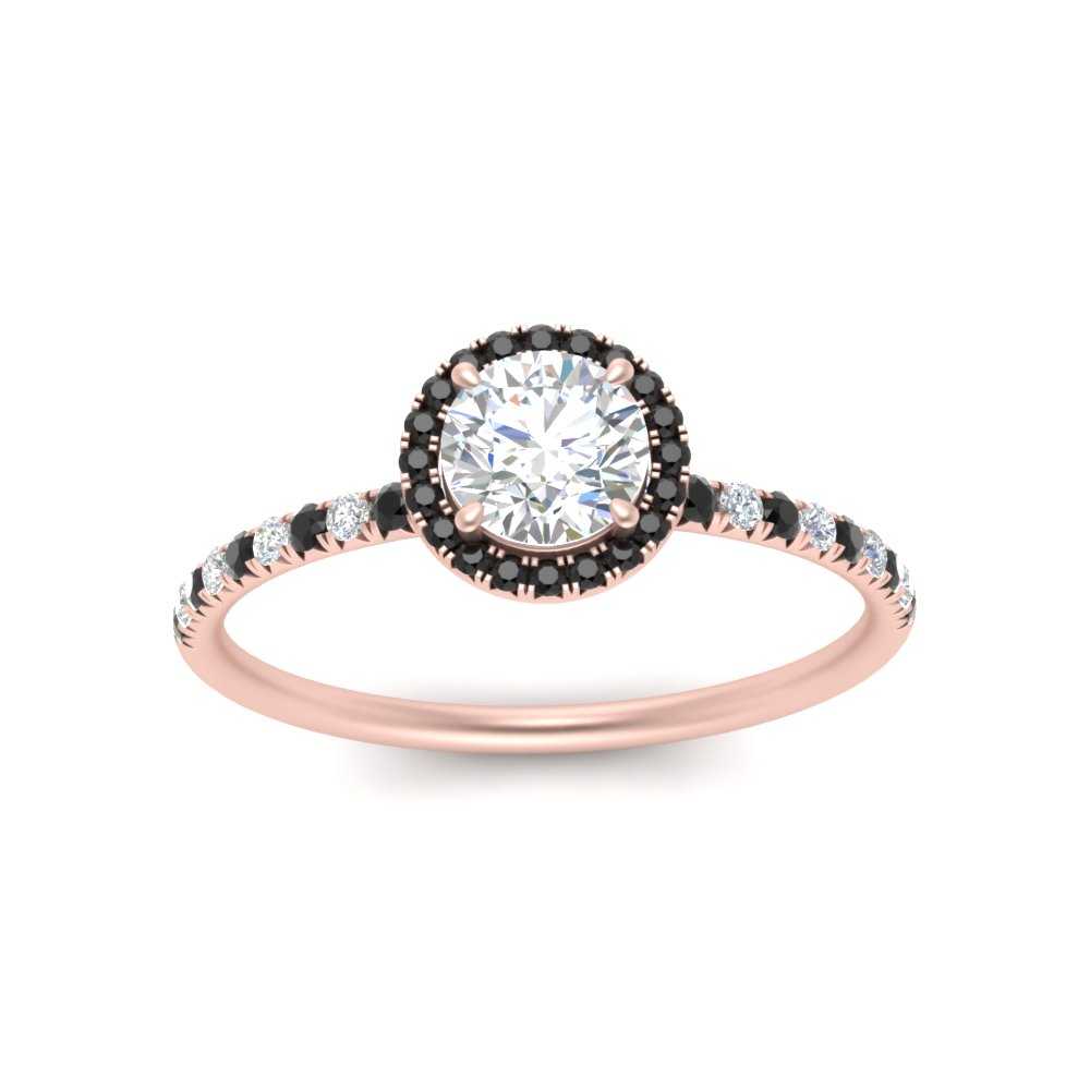 round-cut-black-diamond-halo-petite-engagement-ring-in-rose-gold-FD8523RORGBLACKANGLE3-NL-RG