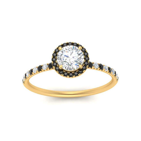 round-cut-black-diamond-halo-petite-engagement-ring-in-yellow-gold-FD8523RORGBLACKANGLE3-NL-YG