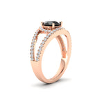 Load image into Gallery viewer, round-cut-black-diamond-halo-swirl-split-diamond-engagement-ring-in-rose-gold-FD11180RORGBLACK-NL-RG-GS.jpg
