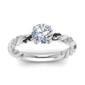 Thumbnail 15 - round-cut-black-diamond-twisted-vine-engagement-ring-in-white-gold-FD9127RORGBLACKANGLE5-NL-WG