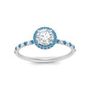 Load image into Gallery viewer, round-cut-blue-topaz-halo-petite-engagement-ring-in-white-gold-FD8523RORGICBLTOANGLE3-NL-WG
