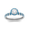 Load image into Gallery viewer, round-cut-blue-topaz-halo-wedding-ring-set-in-white-gold-FD8523ROGICBLTO-NL-WG